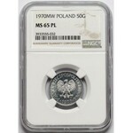 50 groszy 1970 - Proof Like - NGC MS65 PL