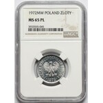 1 złoty 1972 - Proof Like - NGC MS65 PL