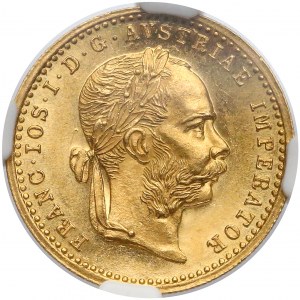 Austria, Franz Jospeh I, Ducat 1907 - NGC MS62