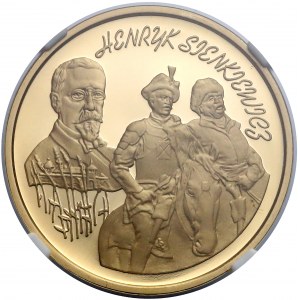 200 złotych 1996 Henryk Sienkiewicz - NGC PF70 UC