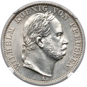 Niemcy, Prusy, Wilhelm I, Talar 1866-A - zwycięstwo nad Austrią - NGC MS60