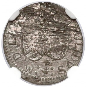 Zygmunt III Waza, Szeląg Wilno 1616 - krzyż