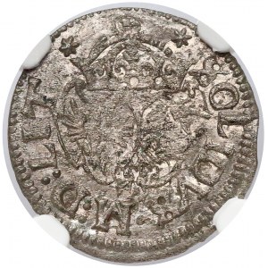 Zygmunt III Waza, Szeląg Wilno 1617 - tarcze wygięte