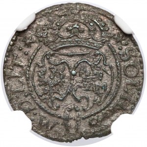 Zygmunt III Waza, Szeląg Wilno 1623 - 23 - gwiazdki