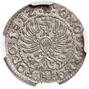 Zygmunt III Waza, Grosz Kraków 1612 - piękny