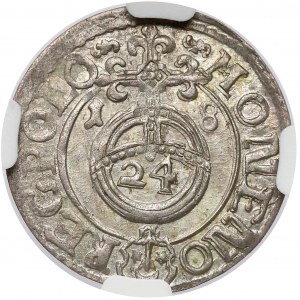 Zygmunt III Waza, Półtorak 1618 Bydgoszcz - Sas w tarczy
