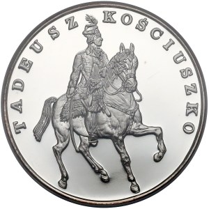 DUŻY Tryptyk 200.000 złotych 1990 Kościuszko - NGC PF69 UC