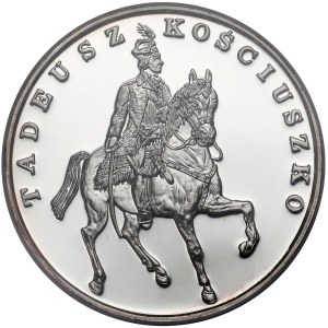 DUŻY Tryptyk 200.000 złotych 1990 Kościuszko - NGC PF69 UC