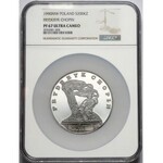 DUŻY Tryptyk 200.000 złotych 1990 Chopin - NGC PF67 UC