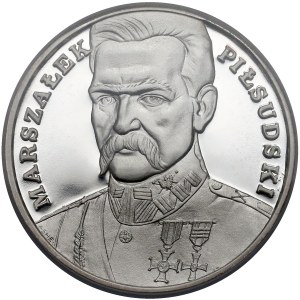 DUŻY Tryptyk 200.000 złotych 1990 Piłsudski - NGC PF67 UC