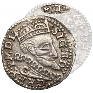 Zygmunt III Waza, Trojak Lublin 1601 - kokardki