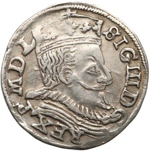 Zygmunt III Waza, Trojak Lublin 1598 - zapis 159_8