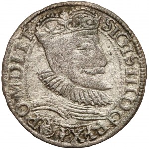 Zygmunt III Waza, Grosz Olkusz 1593 C•R - rzadki