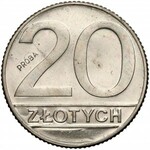 Próba MIEDZIONIKIEL 20 złotych 1989 