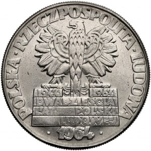 Próba NIKIEL 10 złotych 1964 Nowa Huta Płock Turoszów