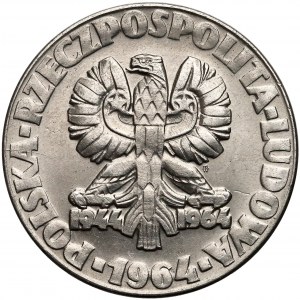 Próba NIKIEL 20 złotych 1964 Drzewo