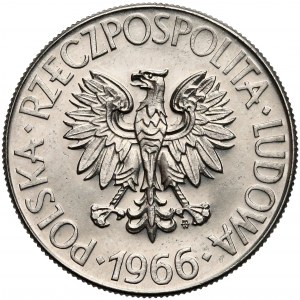 Próba NIKIEL 10 złotych 1966 Kościuszko