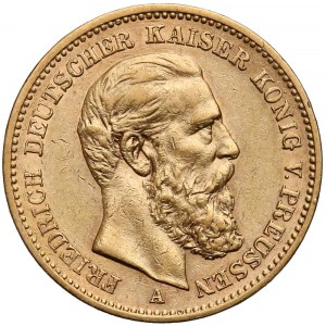 Niemcy, Prusy, Fryderyk III, 20 marek 1888-A