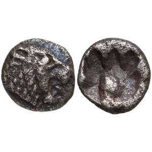 Greek coins, Ionia, Tetartemorion (V/IV BC)