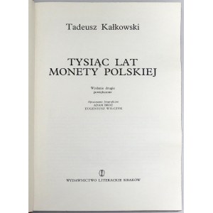 Kałkowski, Tysiąc lat Monety Polskiej - artystyczna oprawa skórzana