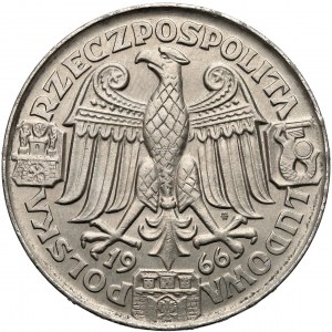 Próba NIKIEL 100 złotych 1966 Mieszko... głowy