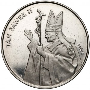 Próba NIKIEL 10.000 złotych 1987 Jan Paweł II - z krzyżem
