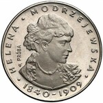 Próba NIKIEL 100 złotych 1974 Modrzejewska - RZADKOŚĆ