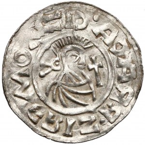 Czechy, Bolesław II (972-999), Denar Praga