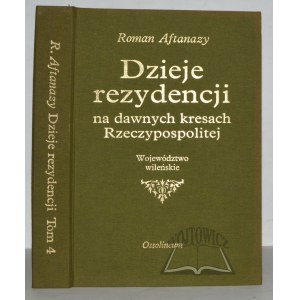 AFTANAZY Roman (4), History of residences in the former borderlands of the Republic.