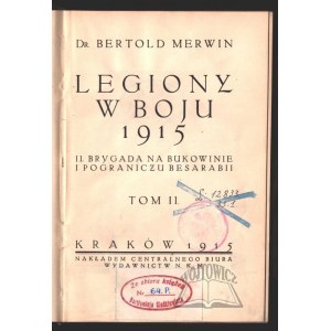 MERWIN Bertold, Legions in Battle 1914.