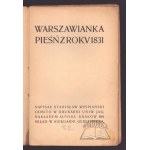WYSPIAŃSKI Stanisław, Warszawianka. Pieśń z roku 1831.