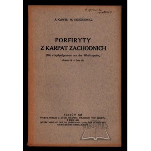 GAWEŁ A., Książkiewicz M., Porphyrites from the Western Carpathians.