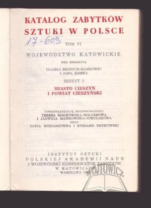 KATALOG Zabytków Sztuki w Polsce.