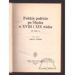 ZIELIŃSKI Andrzej, Polish travels in Silesia in the 18th and 19th centuries (until 1863).