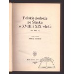 ZIELIŃSKI Andrzej, Polskie podróże po Ślasku w XVIII i XIX wieku (do 1863 r.).