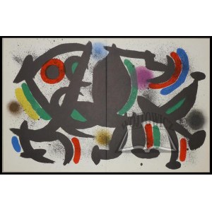 MIRO Joan (1893 Montroig - 1983 Calamayor), Litographie originale.