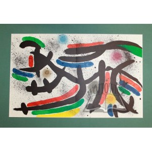 MIRO Joan (1893 Montroig - 1983 Calamayor), Litographie originale.