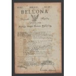 Die monatliche Militärzeitschrift BELLONA.