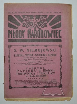 MŁODY NARODOWIEC. Bielsko-Biała, Kraków, Sosnowiec, Katowice.