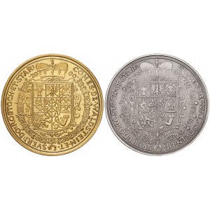 Valdštejn, Albrecht (1624-34). REPLIKA medaile z r. 1631, letopočet nahrazen letopočtem 2000 ve váze 18dukátu. Poprsí...