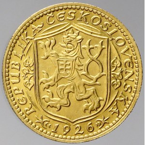 Československo, Dukát 1926 (3,48 g)