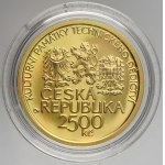 Česká republika, 2500 Kč 2010 hamr v Dobřívě, plexi pouzdro, etue, karta