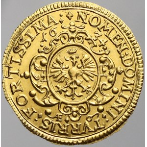 Evropa / Německo - Frankfurt, město, 1 dukát 1634 (3,58 g). n. nedor.