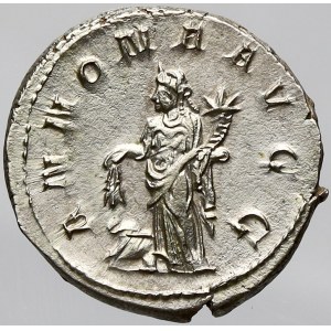 Řím, císařství, Antoninián. ANNONA AVGG