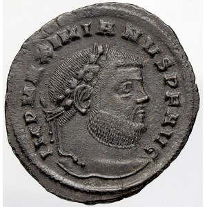 Řím, císařství, Maximianus Herculius (286-310). Follis, minc. Siscia. SACRA MONETA AVG