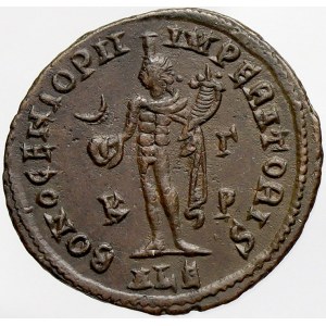 Řím, císařství, Maximinus II. Daia (305-313). Redukovaný follis, ražba r. 311, minc. Alexandria. RIC-VI. Alex...