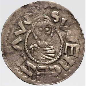 Břetislav II. (1092-1100), Denár. Cach-389. lehce nedor.