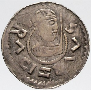 Břetislav II. (1092-1100), Denár. Cach-389. lehce nedor.