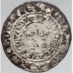 Václav II. (1278-1305), Pražský groš. Sm.-2. koroze povrchu