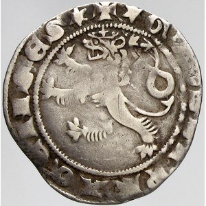 Václav II. (1278-1305), Pražský groš (3,20 g). Sm.-4. nedor., okr., zvlněn